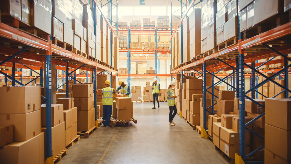 Ces systèmes permettent de contrôler en temps réel les mouvements et le stockage des marchandises à l'intérieur d'un entrepôt, assurant ainsi une gestion optimale des stocks.