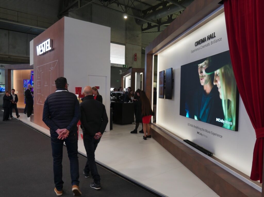 Visite stand Vestel - ISE Barcelone 2024