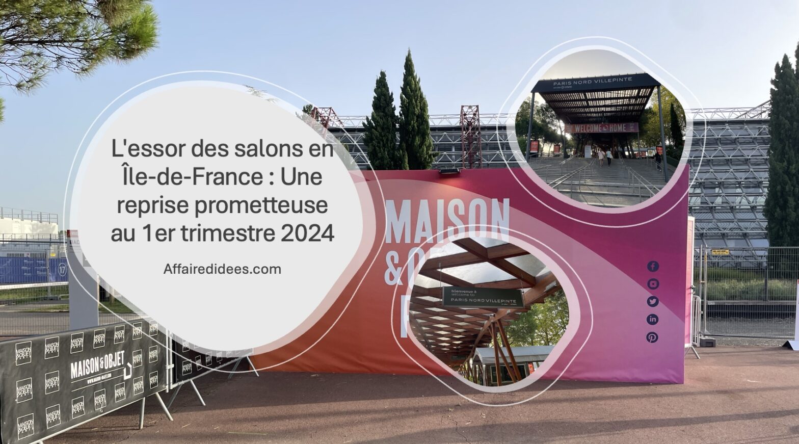 L'essor des salons en Île-de-France : Une reprise prometteuse au 1er trimestre 2024