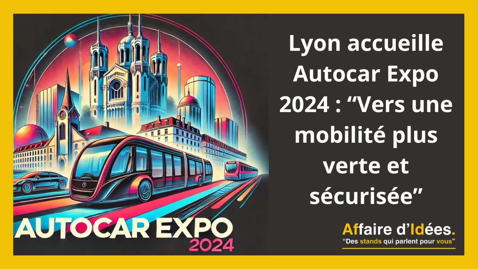 Lyon accueille l'Autocar Expo 2024 : Vers une mobilité plus verte et sécurisée