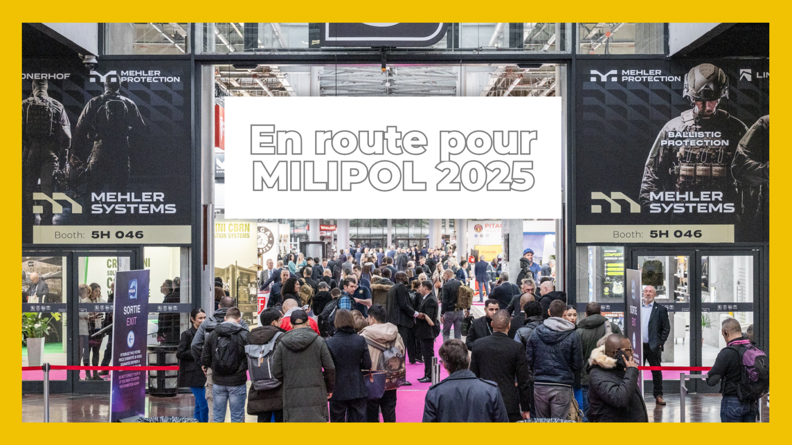 En route pour Milipol 2025 – Le rendez-vous mondial de la sécurité et de la sûreté intérieure