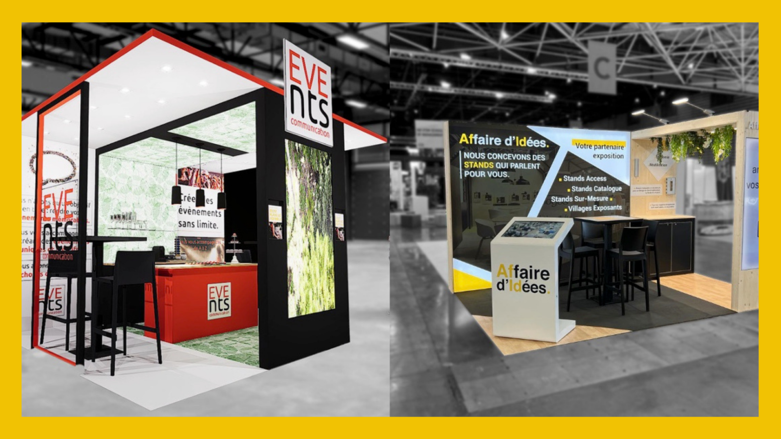 Stand sur un salon : Faire beau ou faire bon ?