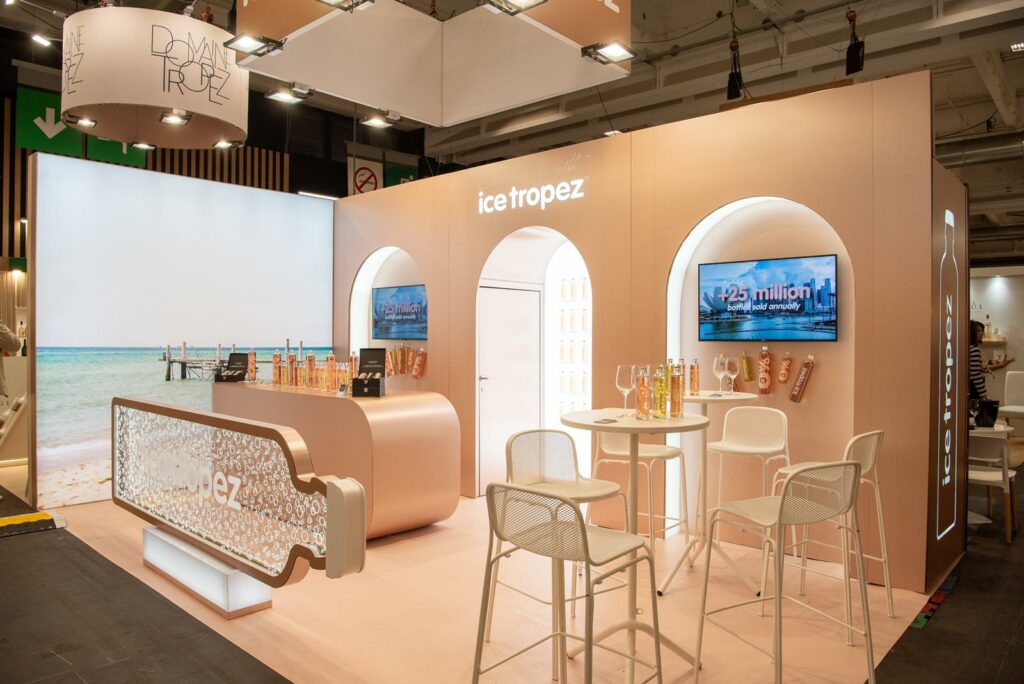 Ice Tropez à Wine Paris 2025 : un stand raffiné signé Affaire d’Idées