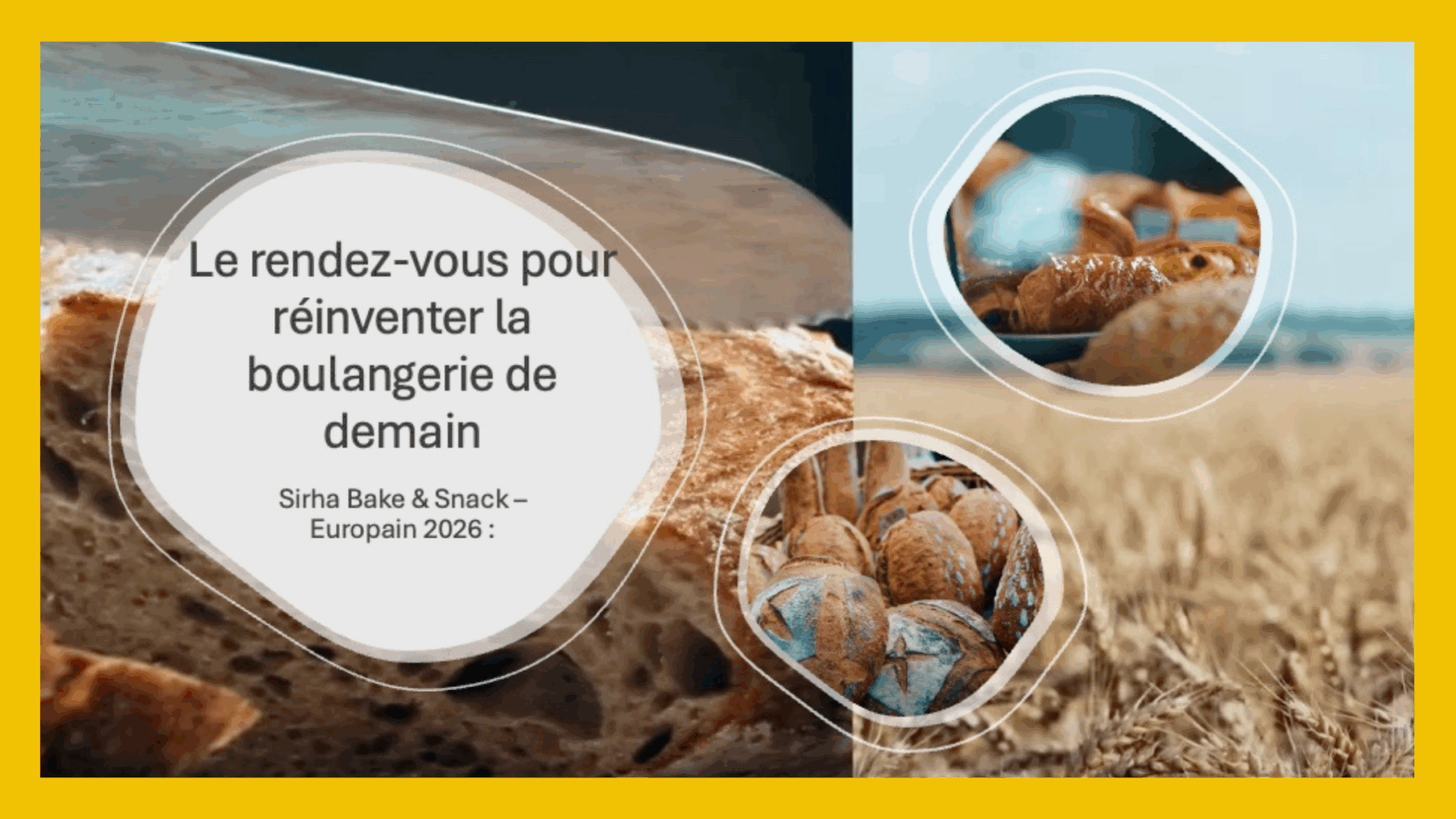 Sirha Bake & Snack 2026 : La boulangerie en pleine révolution