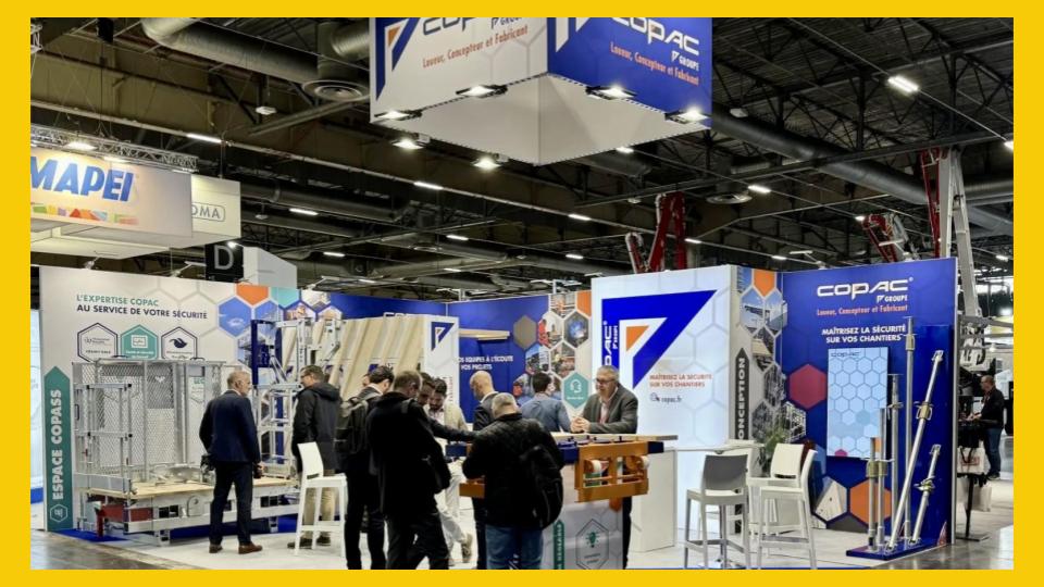 Stand COPAC à Intermat