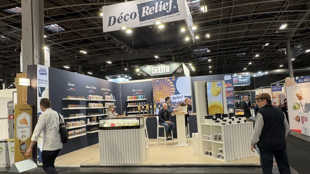 Stand Déco Relief au salon SIRHA Bake & Snack réalisé par Affaire d’idées