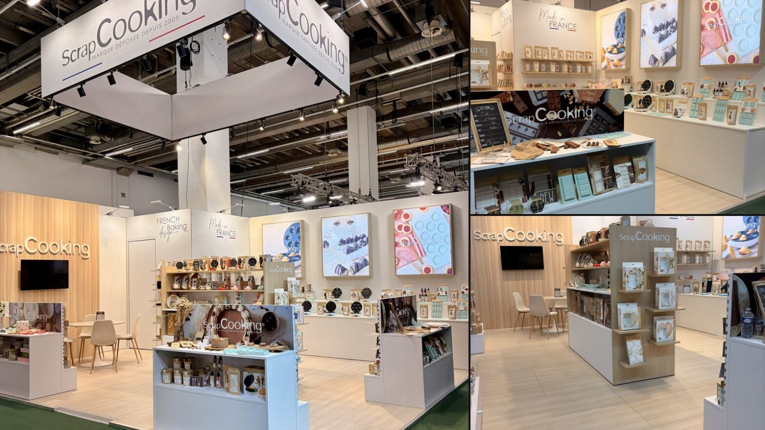 Stand Carambelle × ScrapCooking® conçu par Affaire d'Idées — Ambiente Frankfurt 2026, 42 m²