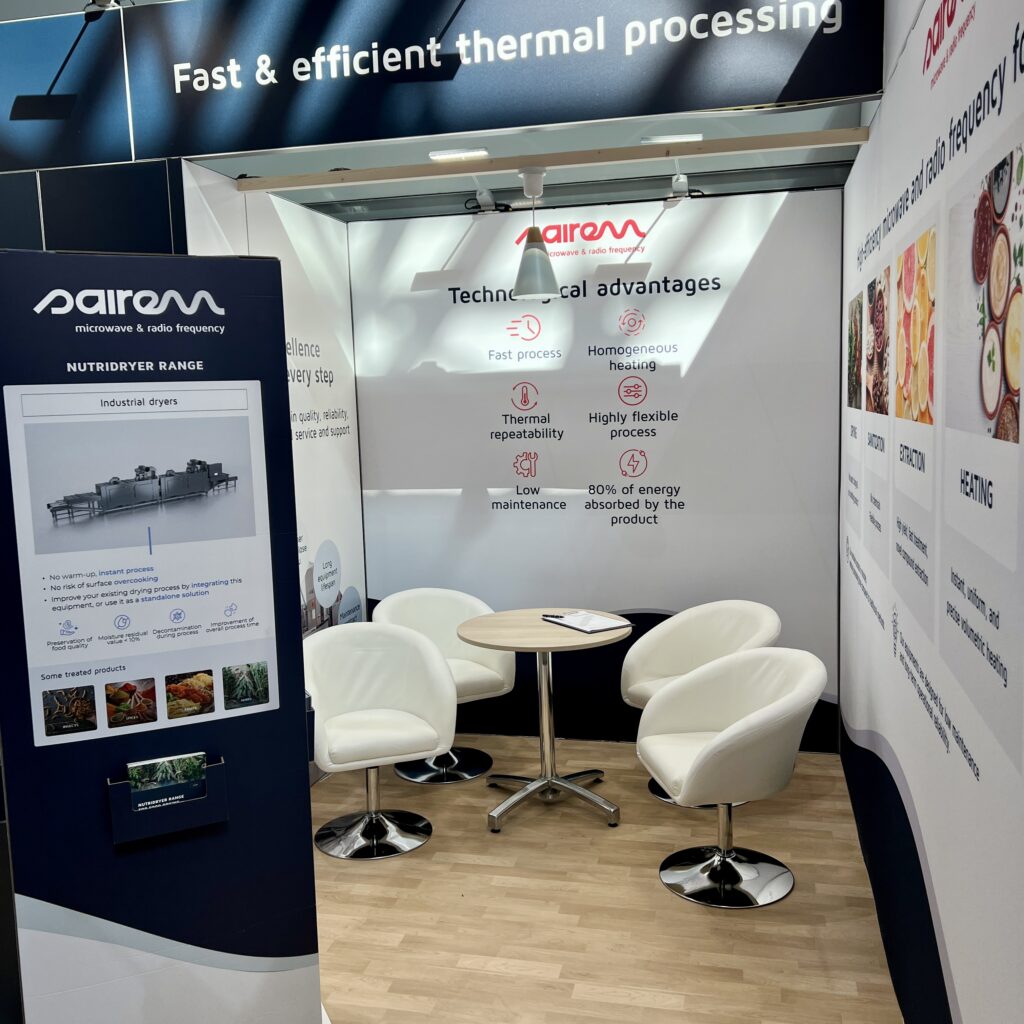 Stand Sairem Interpack 2026 — espace réunion