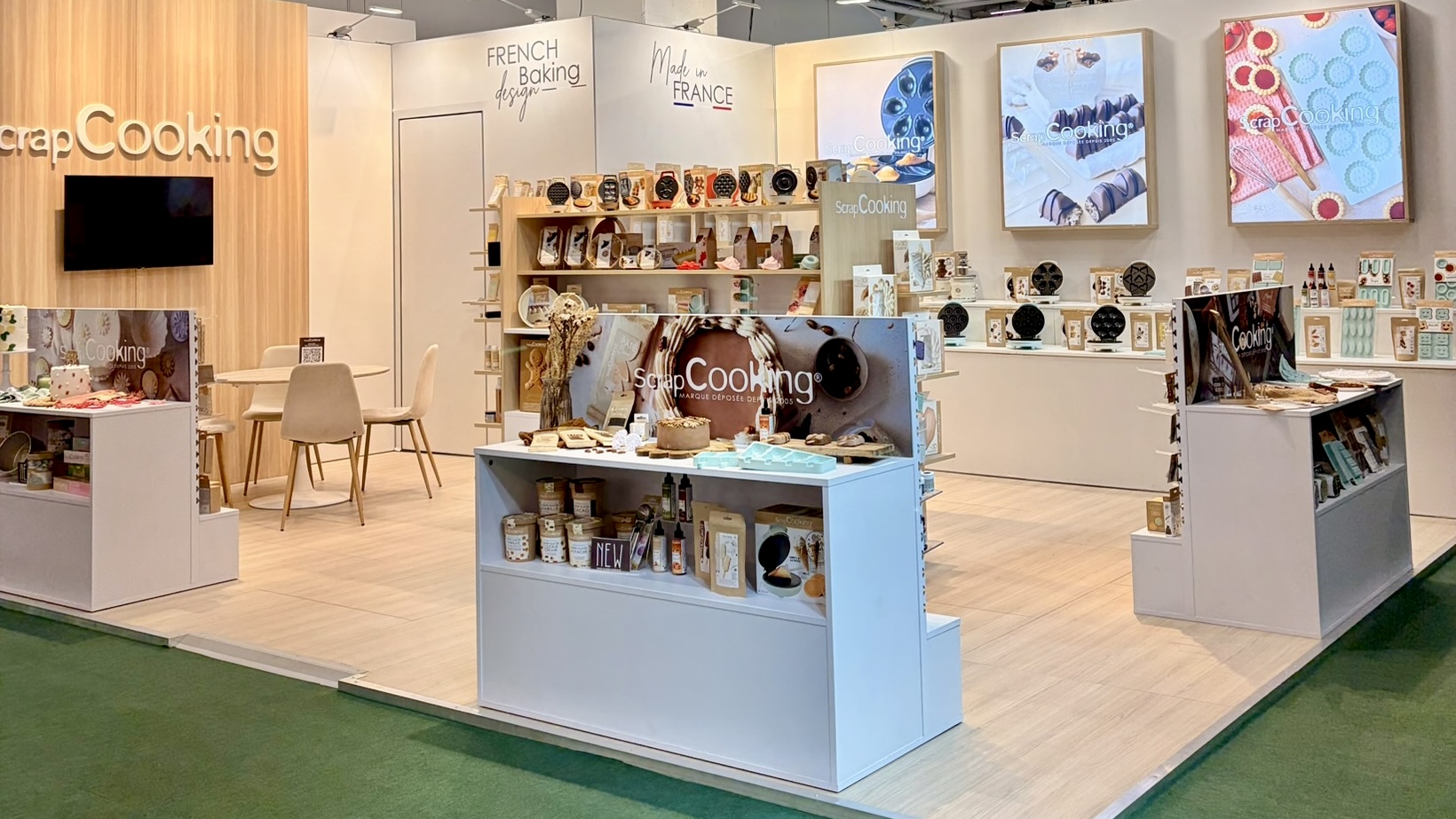 Stand Carambelle × ScrapCooking conçu par Affaire d'Idées — Ambiente Frankfurt 2027