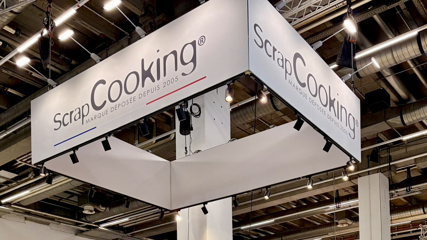 Stand ScrapCooking à Ambiente Frankfurt — vue détail