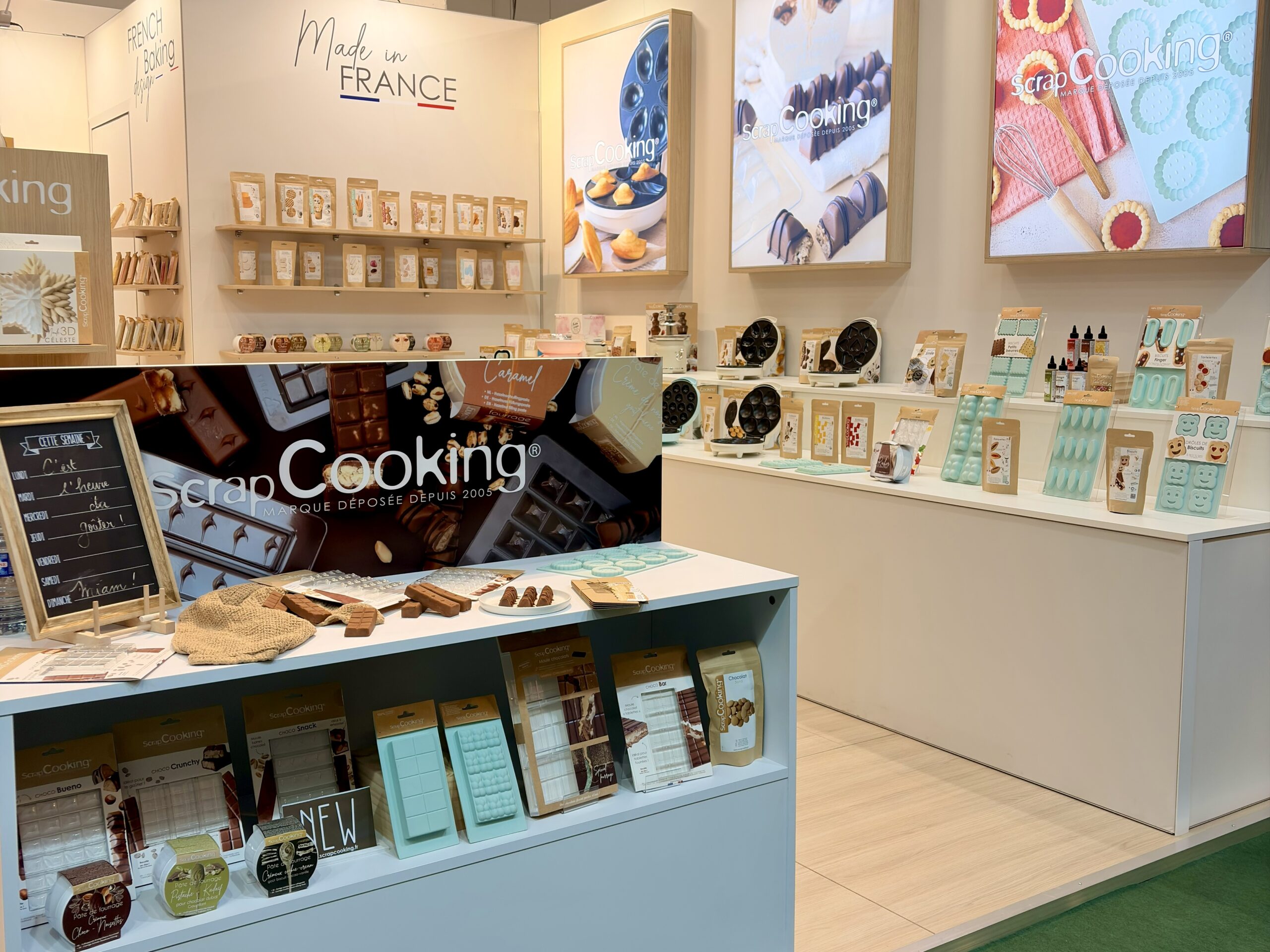 Stand ScrapCooking Ambiente Frankfurt — vue d'ensemble